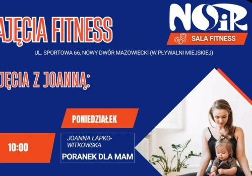 Nowość w NOSiR. Poranek dla Mam – zajęcia, na które można przyjść z dzieckiem