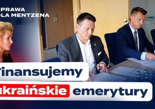 Sprawa dla Mentzena: Emerytura dla Ukraińca po jednym dniu pracy