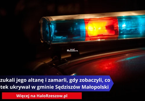 Przeszukali jego altanę i zamarli, gdy zobaczyli, co 39-latek ukrywał w gminie Sędziszów Małopolski