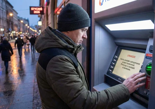 Rząd chce nagrywać przy bankomatach. Kara za zasłanianie twarzy!