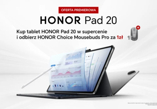 Tablet HONOR Pad 20: cena, specyfikacja i dostępność w Polsce