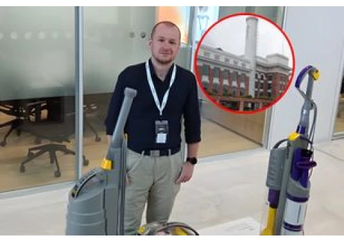 Centrum operacyjne w dawnej elektrowni. Tak wygląda siedziba Dysona