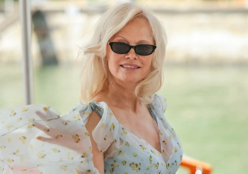 Pamela Anderson zachwyciła w Nowym Jorku. Ale rozcięcie