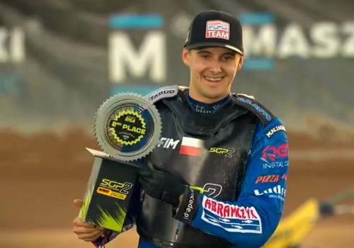 Żużel: Wielki finał SGP2 w Vojens. Wiktor Przyjemski na podium!