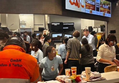 Zdjęcie z warszawskiego McDonalda…