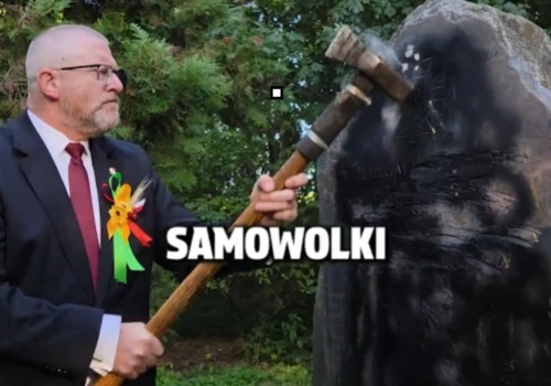 Braun i pomnik oddziału UPA, który mordował Polaków. IPN potwierdza: Samowolka i nieudowodniony związek z miejscem pochówku