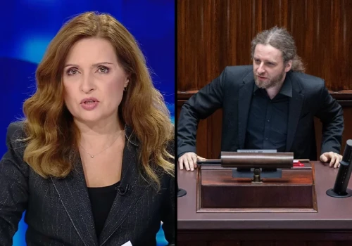 Konfrontacja na wizji. Polityk Konfederacji nie odpuścił w starciu z Gozdyrą
