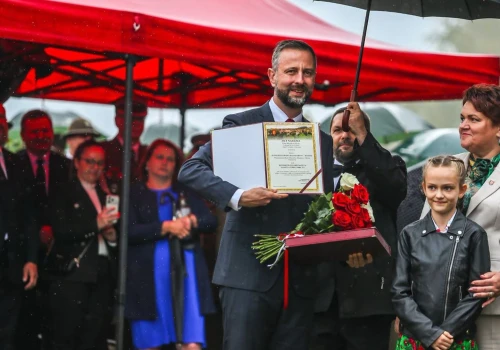 Uroczystości na Wzgórzu Chomińskim Władysław Kosiniak-Kamysz Honorowym Obywatelem miasta