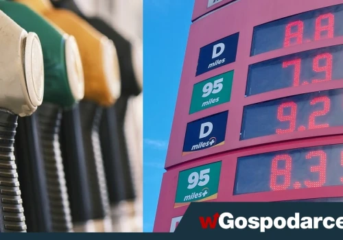 Tuż-tuż benzyna 8 zł za litr, a diesel za 9 zł