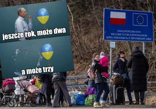 Sondaż: ponad połowa Ukraińców chce wracać do kraju, ale czekają na koniec wojny