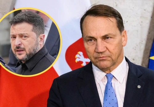 Sikorski krytykuje decyzję Zełenskiego. 