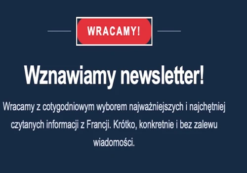 Newsletter iFrancja wraca po czterech latach przerwy