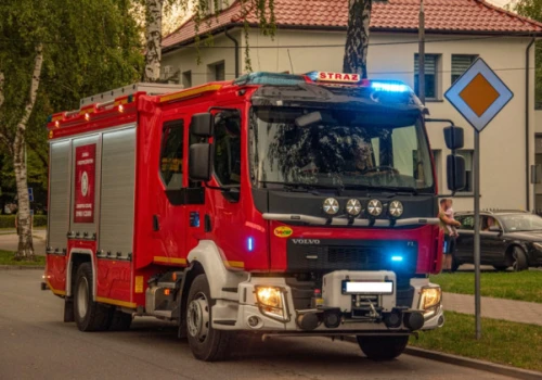 Pożar w Bytomiu. Ewakuacja lokatorów