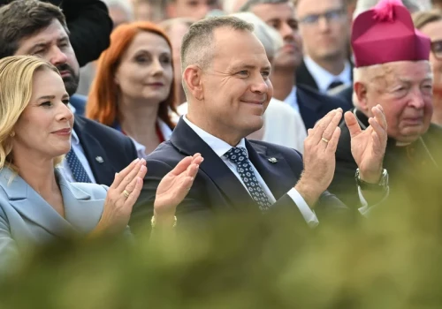 "Prezydent jest blisko ludzi i ziemi". Nawrocki: Powracamy do tradycji