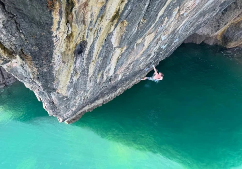 „Athlos” 8b+: Cailean Harker otwiera najtrudniejszy DWS na Wyspach