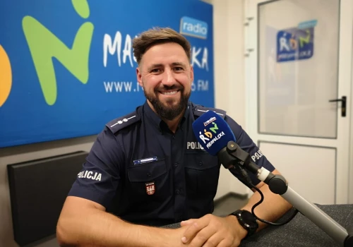 Tarnowski policjant na torze Formuły 1. Tak wyglądała jego służba w Monzy