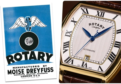 Historia marki Rotary i współczesna kolekcja zegarków tego producenta
