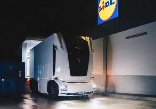 Przełom w transporcie. Pierwsza taka ciężarówka w Lidlu. Niemcy chcą być pionierami