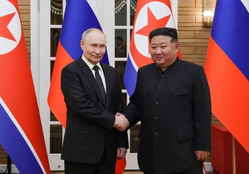Kim Dzong Un do Putina: „Obiecuję, drogi przyjacielu”. Mówi o „świętej wojnie”