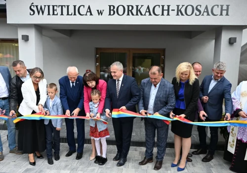 Nowa świetlica w Borkach-Kosach otwarta. Pomieści nawet 120 osób