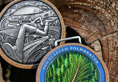 Olsztyn nie do poznania na medalu półmaratonu. Organizatorzy przedstawili nową wersję. „Czytamy Wasze wiadomości”