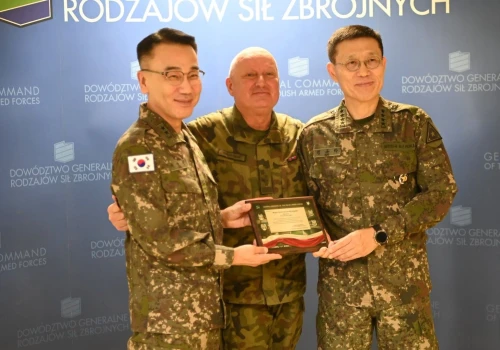 Szef sztabu Korei Południowej w Polsce. Obserwował ćwiczenia Czarny Obrońca-26