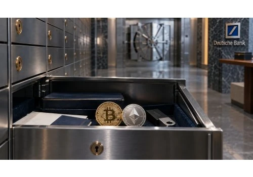 Deutsche Bank zaoferuje przechowywanie kryptowalut