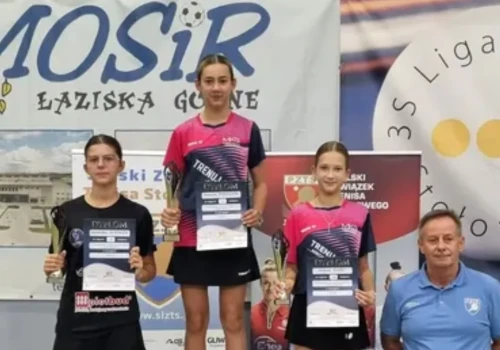 Mysłowiczanki z sukcesami przy stole. Weronika na podium, Natalia w czołowej szesnastce
