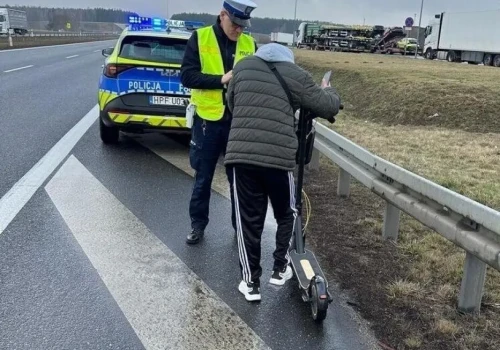 Czy na hulajnodze elektrycznej można jechać po piwie?