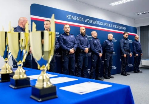 Policjant z Mysłowic najlepszym dyżurnym na Śląsku. Teraz powalczy w finale ogólnopolskim