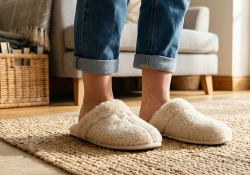 Kapcie jak małe śniegowce. Te cieplutkie z Sinsay kosztują niecałe 4 dyszki, Born2be też ma podobne