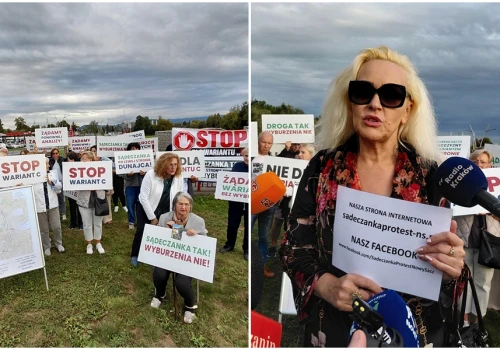 Czym się różnimy od mieszkańców Gnojnika czy Łososiny? Sądeczanie protestują w sprawie „sądeczanki”