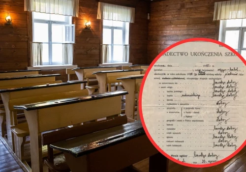Tak wyglądała szkoła naszych pradziadków. To świadectwo ma prawie 100 lat