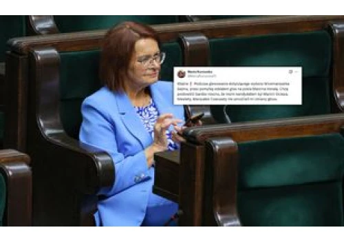 "Przez pomyłkę". Kurowska tłumaczy się z głosowania
