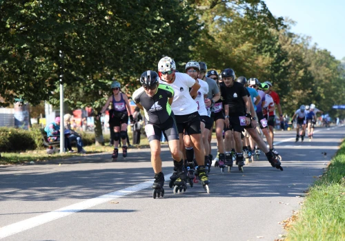 Cracovia Maraton na Rolkach 2026. Tak wyglądała rywalizacja wokół Błoń