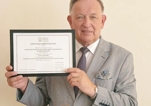Ważne certyfikaty dla krasnostawskiego szpitala