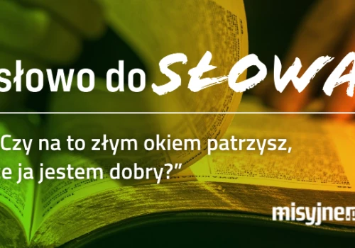 słowo do Słowa, 20 września 2026