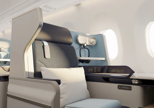 Edelweiss pokazał nową kabinę A350. Więcej miejsc premium i internet Starlink