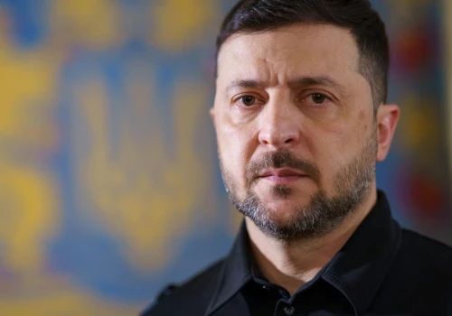Zełenski: region moskiewski został zaatakowany. Płonie rafineria pod Moskwą