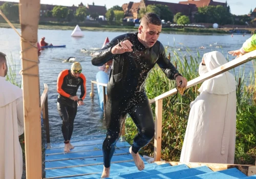 Marcin Smolik: Oszukiwałem głowę na trasie. Rower i buty pożyczył od kolegów, a potem ukończył ekstremalny triathlon
