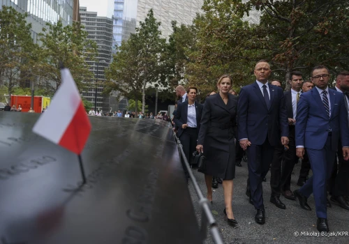 Para prezydencka złożyła hołd ofiarom 11 września