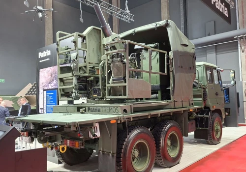 Fińska Patria z polskimi akcentami na MSPO 2026