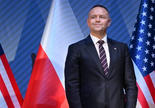 Karol Nawrocki spotkał się z Polonią w USA. 