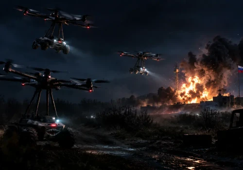 Pierwszy desant robotów! Uderzyli metodą “na kangura”