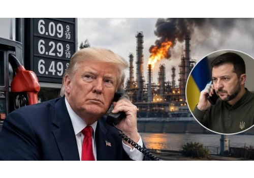 Trump chce wstrzymania ataków na rafinerie