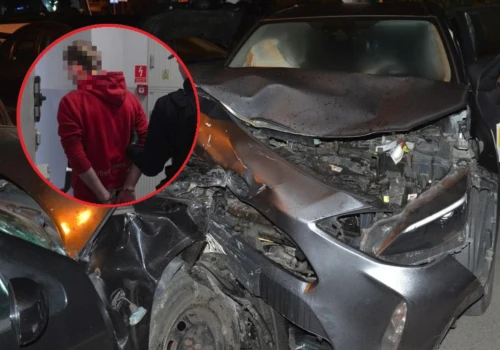 8 rannych i pijany kierowca z zakazem. 23-latek aresztowany po wypadku w Rzeszowie