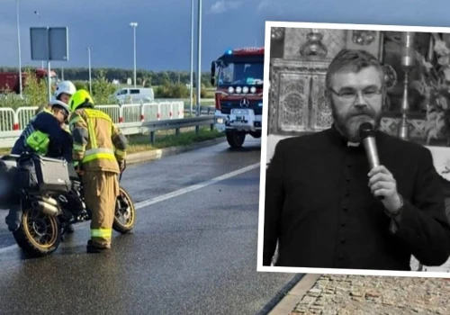 Śmiertelny wypadek w Olszowej. Motorem jechał egzorcysta
