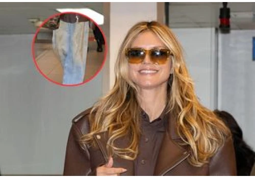 Heidi Klum w brudnych spodniach. Ten kontrowersyjny trend pokochały gwiazdy