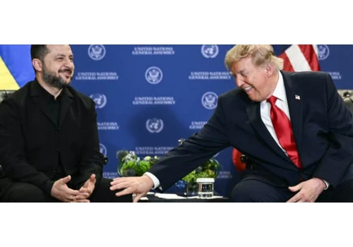 Zełenski omawia z Trumpem warunki rozejmu energetycznego z Rosją