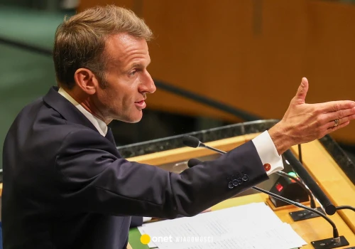 Emmanuel Macron z mocnym apelem w sprawie wojny w Ukrainie. Wzywa do 